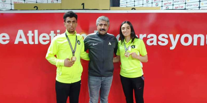 Tuğba Toptaş ve Hakan Buğanli, Türkiye şampiyonu oldu