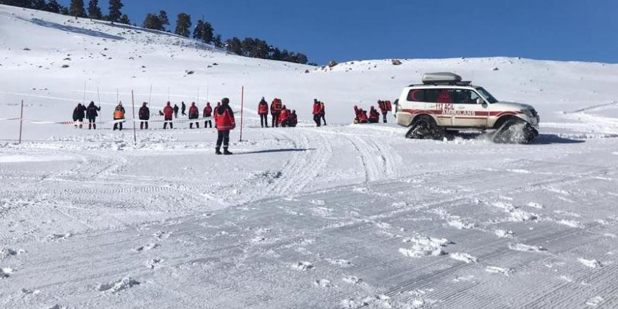 Sarıkamış’ta çığ tatbikatı