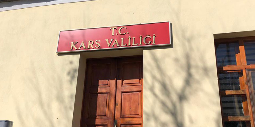 Kars Valiliğinden basın açıklaması