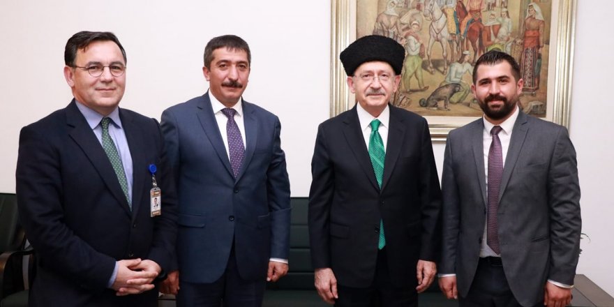 Susuz Belediye Başkanı Oğuz Yantemur, CHP Genel Başkanı Kılıçdaroğlu ile görüştü