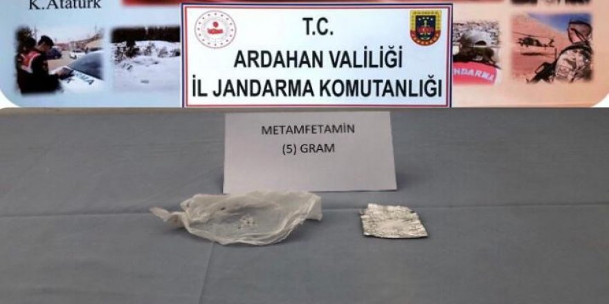 Jandarmadan uyuşturucu operasyonu: 1 gözaltı