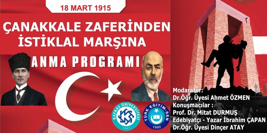 Türk Eğitim-Sen 18 Mart Etkinliği