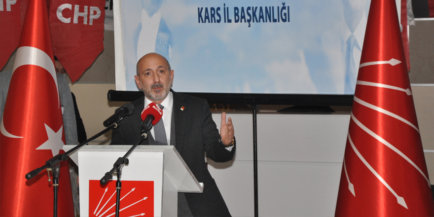 CHP Genel Başkan Yardımcısı Ali Öztunç başkanlığında 20 kişilik heyet Kars'ta