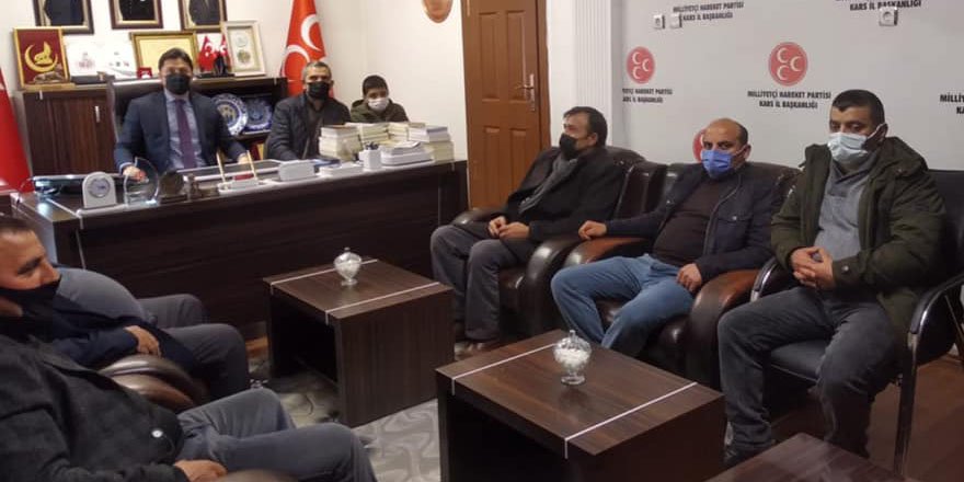 Kars’ta MHP’ye Büyük Katılım