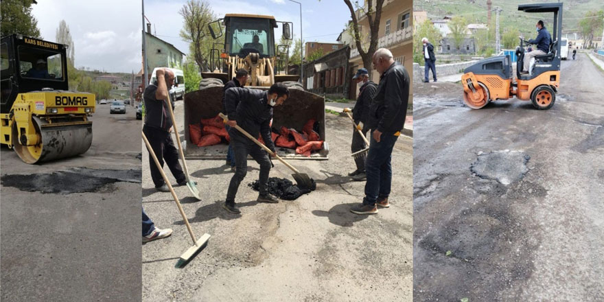 Şehir içi yol bakım ve onarım çalışmaları devam ediyor