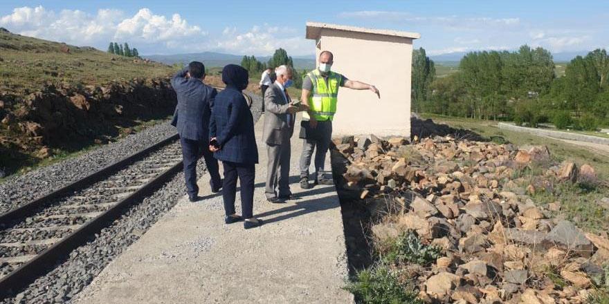 Akyaka demiryolu ve çevresi yenilenecek