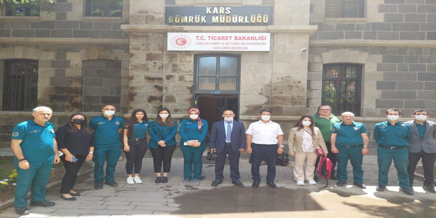 Kars Gümrük Müdürlüğü çalışanlarına “Afet Farkındalık Eğitimi” verildi