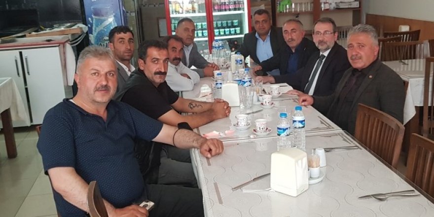Yasin Aşkın Yıldırım, muhtarlarla bir araya geldi