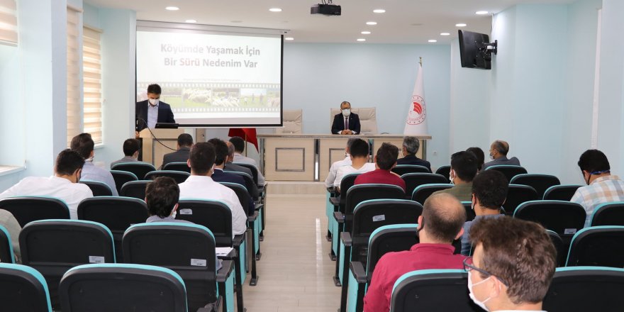 Kars'ta “Köyümde Yaşamak İçin Bir Sürü Nedenim Var’’ projesi tanıtıldı