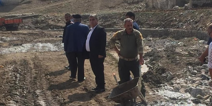 CHP Kars İl Başkanı Taner Toraman İnkaya'da Afetzedelerin Yanında