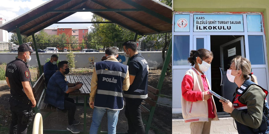 Kars’ta okul çevresi ve servisler denetlendi