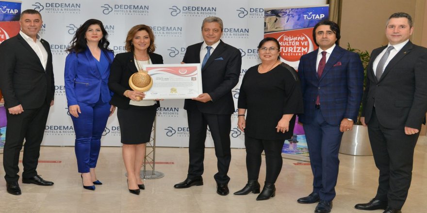 2021 Yılı Türkiye Tanıtma Platformu Ödülü Banu Dedeman’a Verildi
