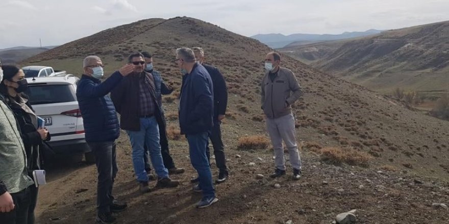 DSİ 24. Kars Bölge Müdürü Şükrü Baysal, Sarıkamış Isısu Köyü'nde