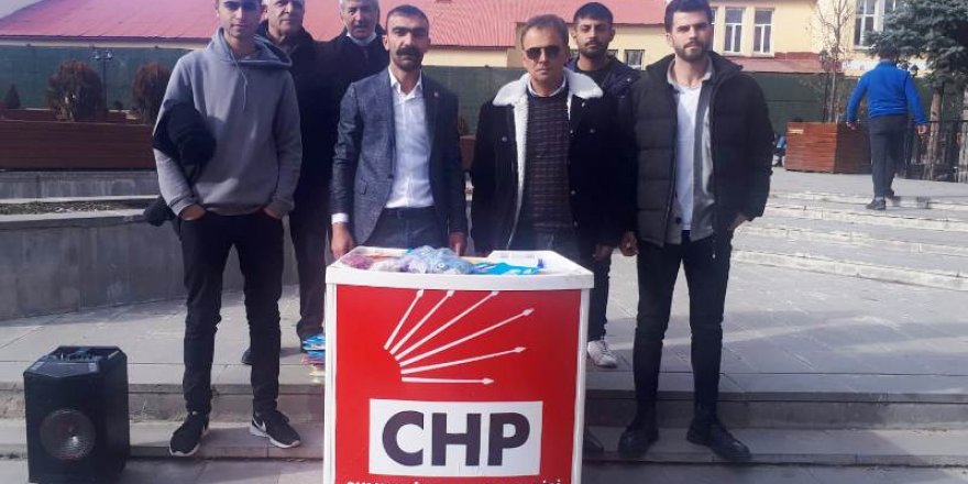 CHP Gençlik Kolları Kars İl Başkanlığı yeni üye standı açtı