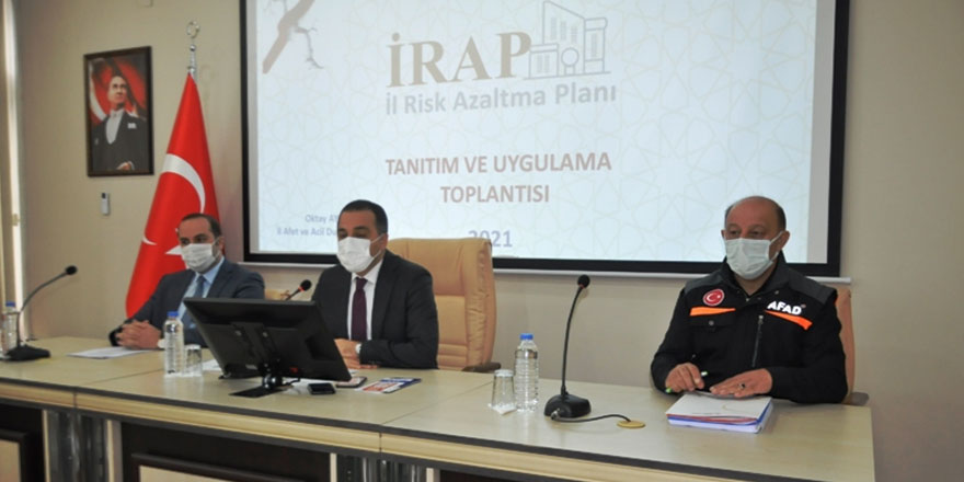 Kars’ta “İl Afet Risk Azaltma Planı” tanıtıldı