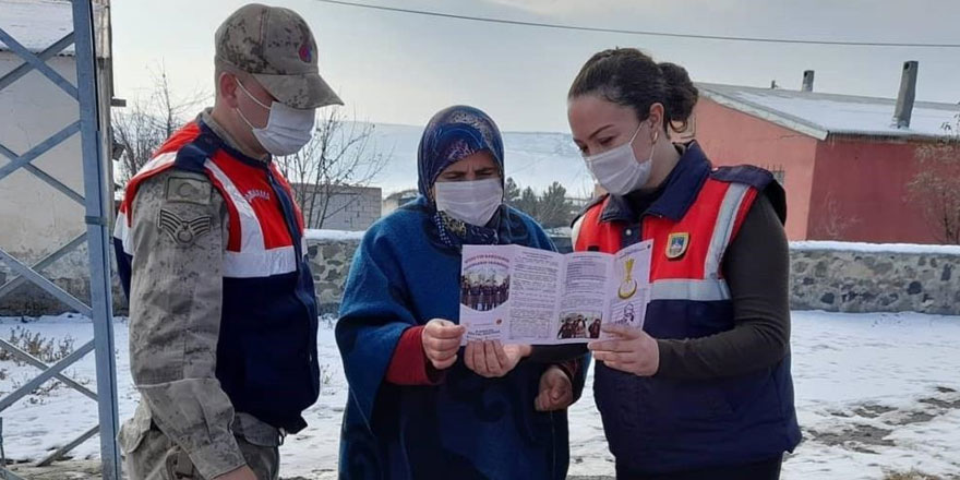 Susuz’da jandarmadan kadınlara bilgilendirme