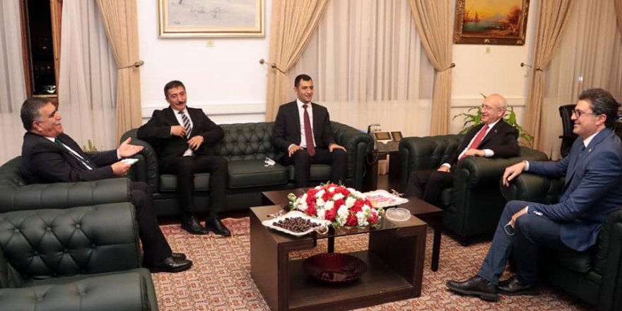 Kars CHP heyetinden Genel Başkan Kılıçdaroğlu’na ziyaret