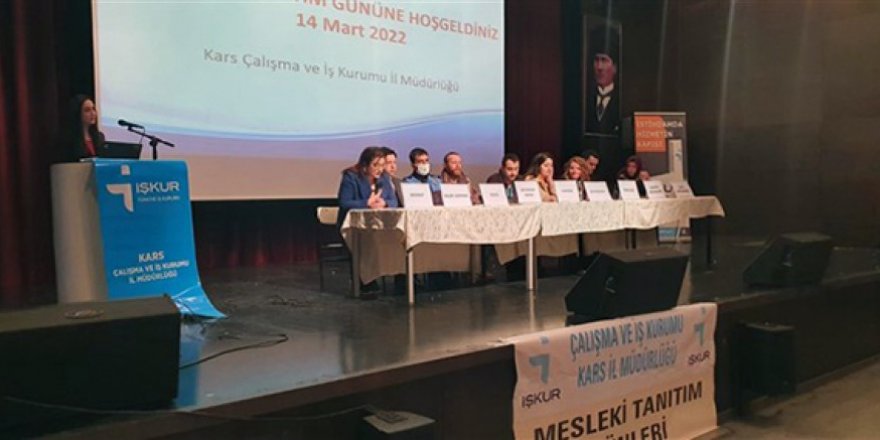 İŞKUR meslek erbaplarını öğrencilerle buluşturdu