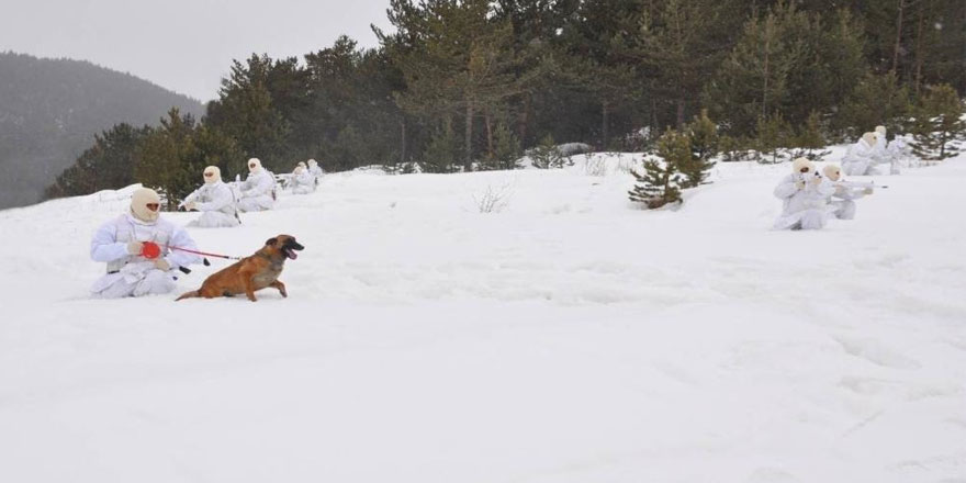 Sarıkamış’ta komandolardan eksi 19 derecede eğitim