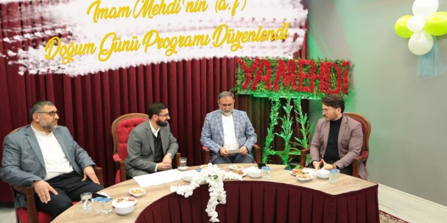 Kars Ehlibeyt Derneğinde İmam Mehdi'nin (a.f) Doğum günü programı