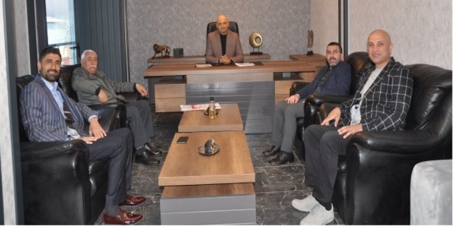 AK Parti Kars İl Başkanı Adem Çalkın'dan Harmankaya'ya Hayırlı Olsun Ziyareti