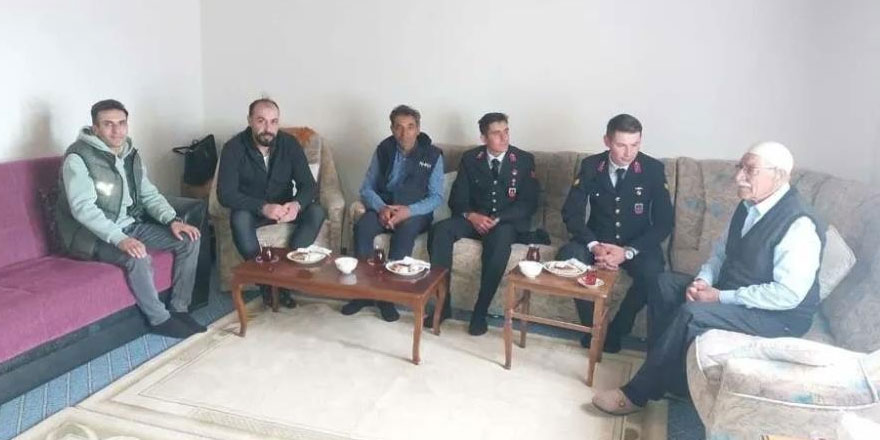 Susuz jandarma şehit ailelerini unutmadı