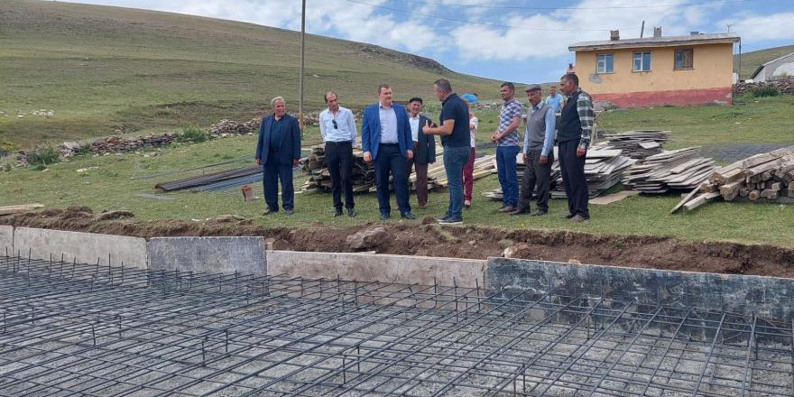 Gölbaşı köyüne taziye evi yapılıyor