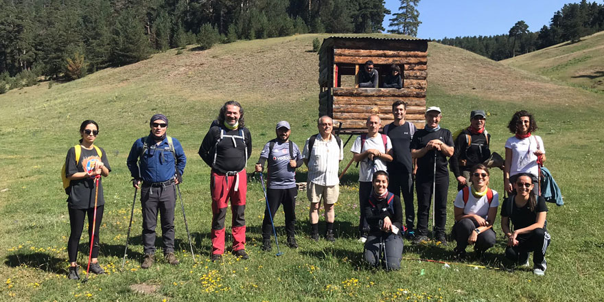 KARSDAK, Bölgenin Turizm Potansiyeline Dikkat Çekmek İçin Soğanlıbel-Verişan Menzilini Yürüdü