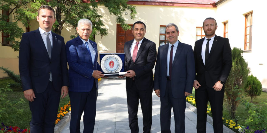 Başkan Ali Eroğlu Kars’ta ziyaretlerde bulundu