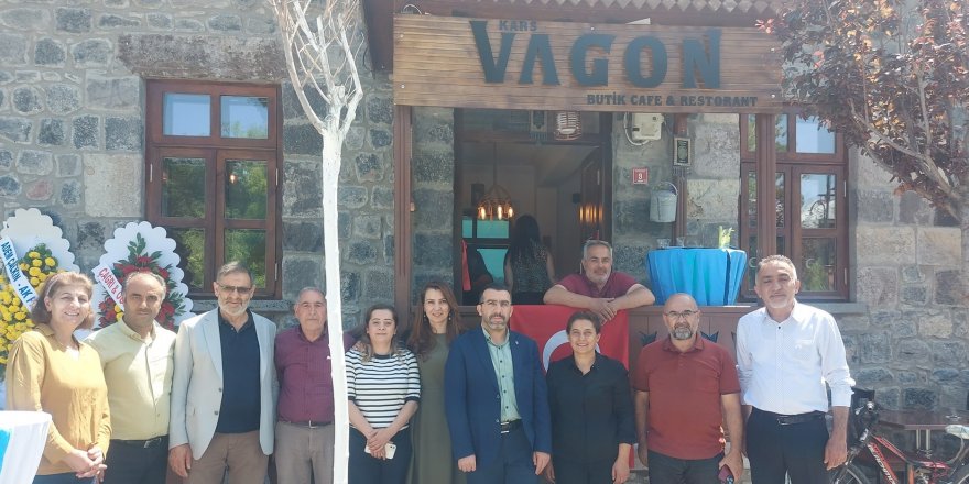 Kars VAGON Butik Cafe ve Restoran açıldı