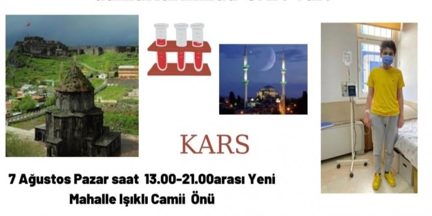 Karslılar, Can Umut için Donör Olalım