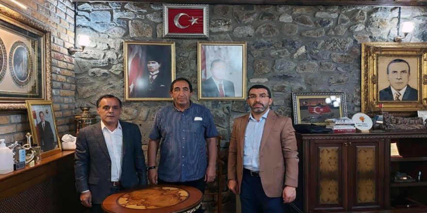 ASKF ve BBP’den AK Parti İl Başkanı Adem Çalkın’a ziyaret