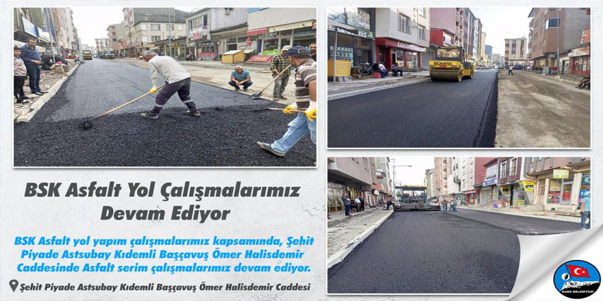 Kars Belediyesi’nden yol ve kaldırım yapım çalışması hakkında açıklama!