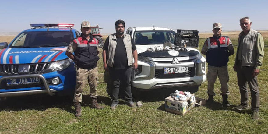 Kars’ta kaçak avcılara binlerce lira ceza