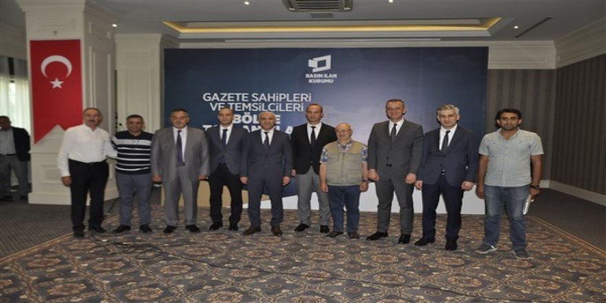 Gazete sahipleri ve temsilcileri Van’da toplandı