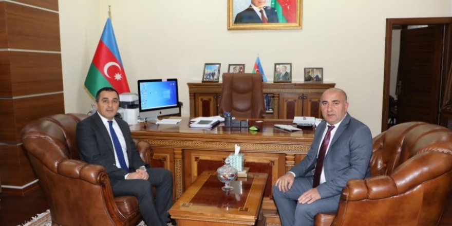 Kars Valisi Türker Öksüz, Azerbaycan Başkonsolosluğunu ziyaret etti