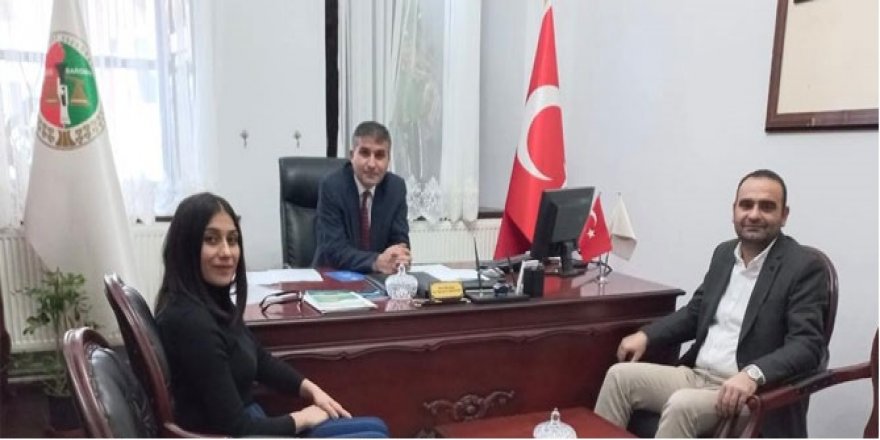 Dr. Gökhan Perincek’ten Kars Barosu’na ziyaret