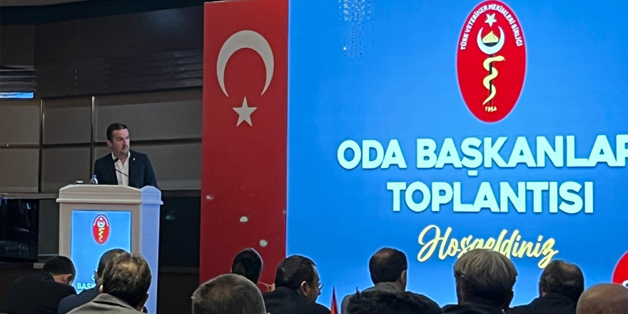 Kars Bölgesi VHO Başkanı Ödül "Oda Başkanları" toplantısında konuştu