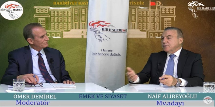 Naif Alibeyoğlu : "Hep sadece yakınacak mıyız ?"