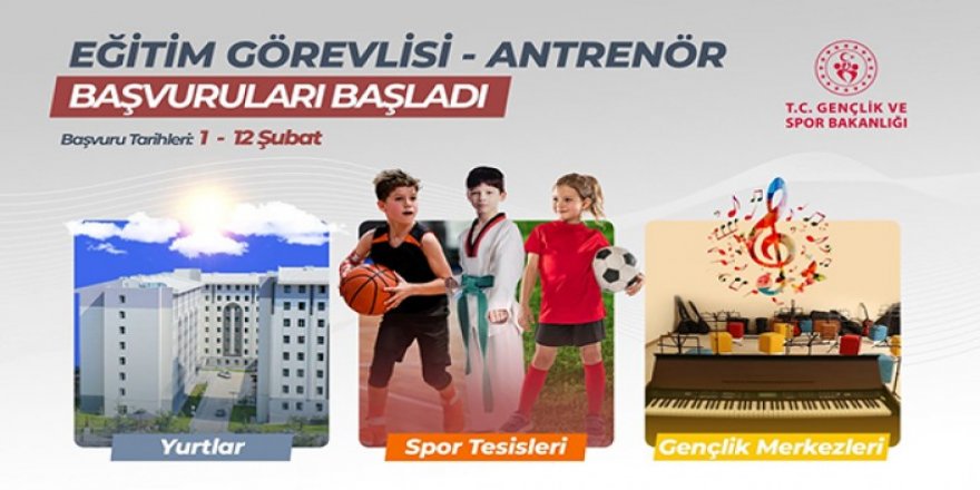 Kars’ta, spor branşlarında eğitim görevlisi alınacak