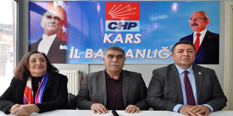 CHP’li Alban ve Seyman “Doğu Masası” çalışmaları kapsamında Kars’ta