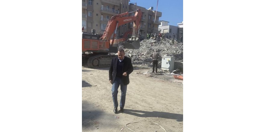 Naif Alibeyoğlu Deprem Bölgesinde