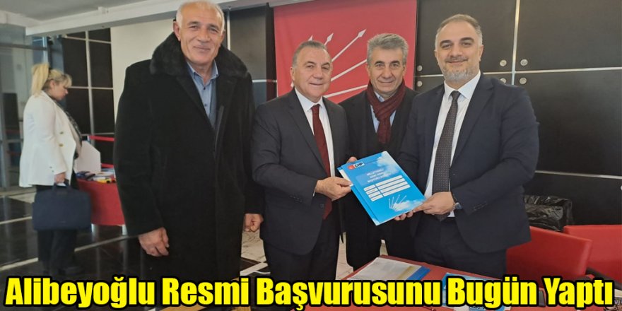 Naif Alibeyoğlu Resmi Başvurusunu Bugün Yaptı