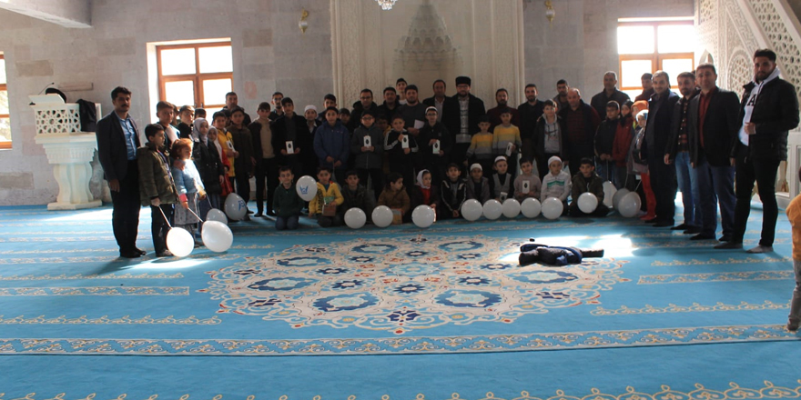Kars'ta 'Haydi Çocuklar Camiye' ödülleri sahiplerini buldu