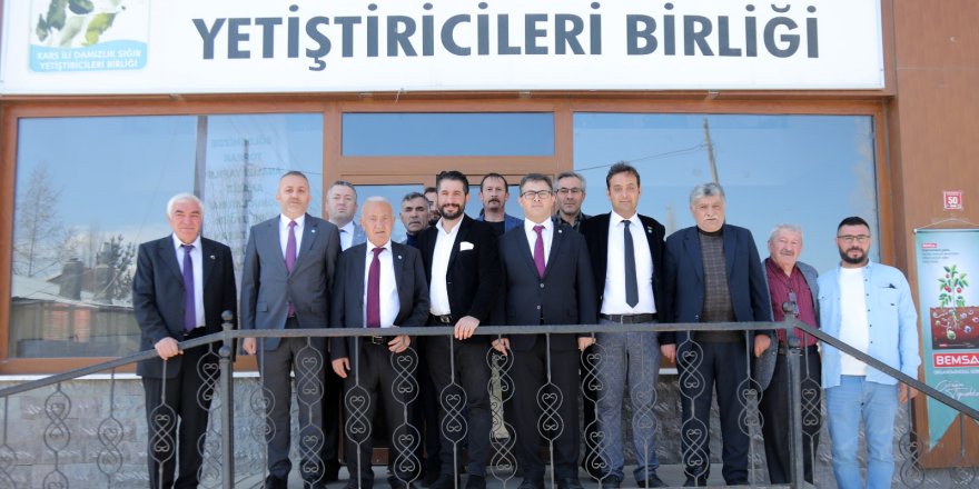 İYİ Parti Kars Milletvekili Adaylarından Eren Alp'e Ziyaret