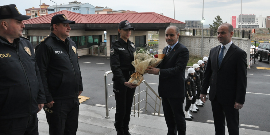 Emniyet Genel Müdürü Mehmet Aktaş'tan Kars İl Emniyet Müdürlüğü’ne ziyaret