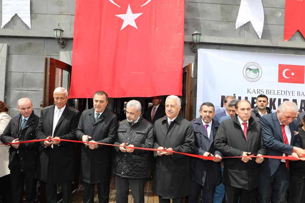 Kars’ta Millet Kıraathanesi açıldı