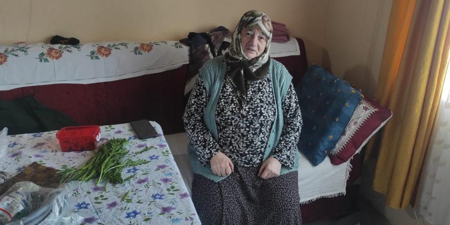 Kars'ta vicdansızlar yaşlı kadının evini soydular