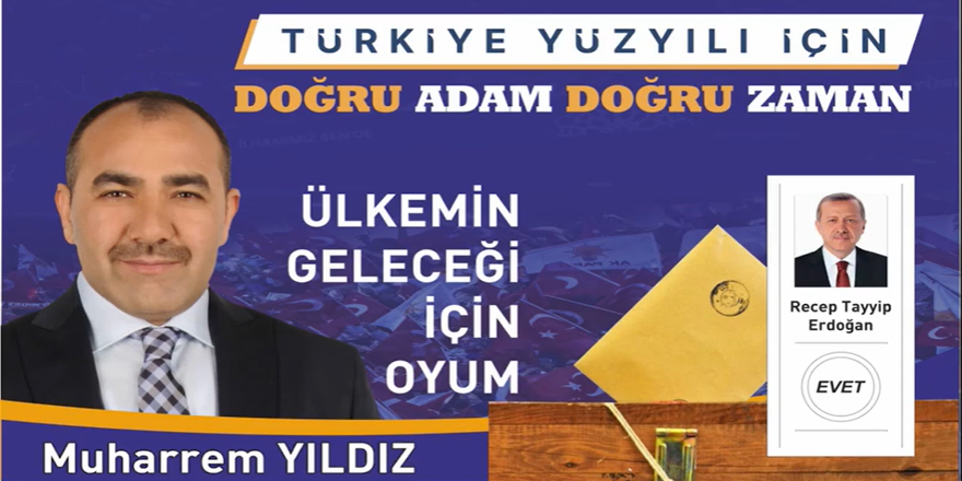 Muharrem Yıldız, Cumhurbaşkanı Erdoğan'a destek için Kars’a Geliyor