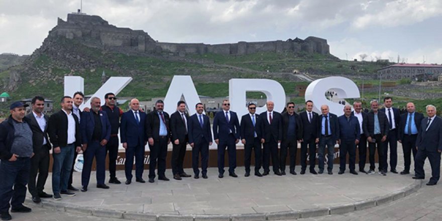 Azerbaycan heyeti, Kars’ta dostluk ziyareti gerçekleştirdi